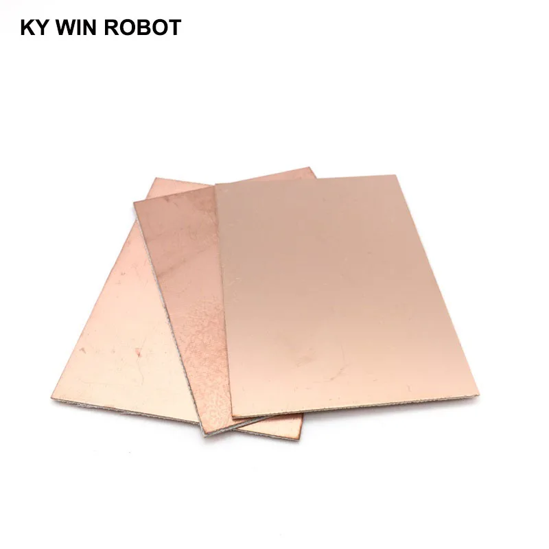 2 шт. FR4 PCB 7x10 см 7*10 двухсторонняя медная плакированная пластина сделай сам набор