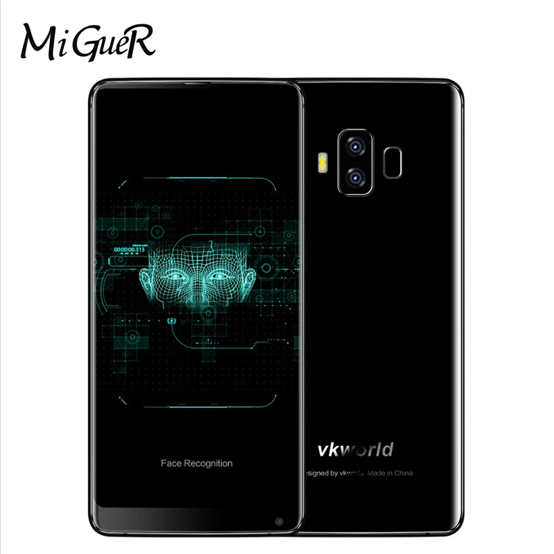 VKworld S8 5 99 'ཎ:9 полный Экран Android 7 0 MTK6750T Octa Core 4 Гб 64 16.0MP с функцией распознавания