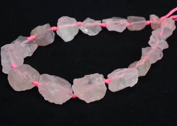Очаровательные 18 22x25 30мм розы Quartzs бусины около 15 шт|rose quartz beads|quartz beadsbeads rose |