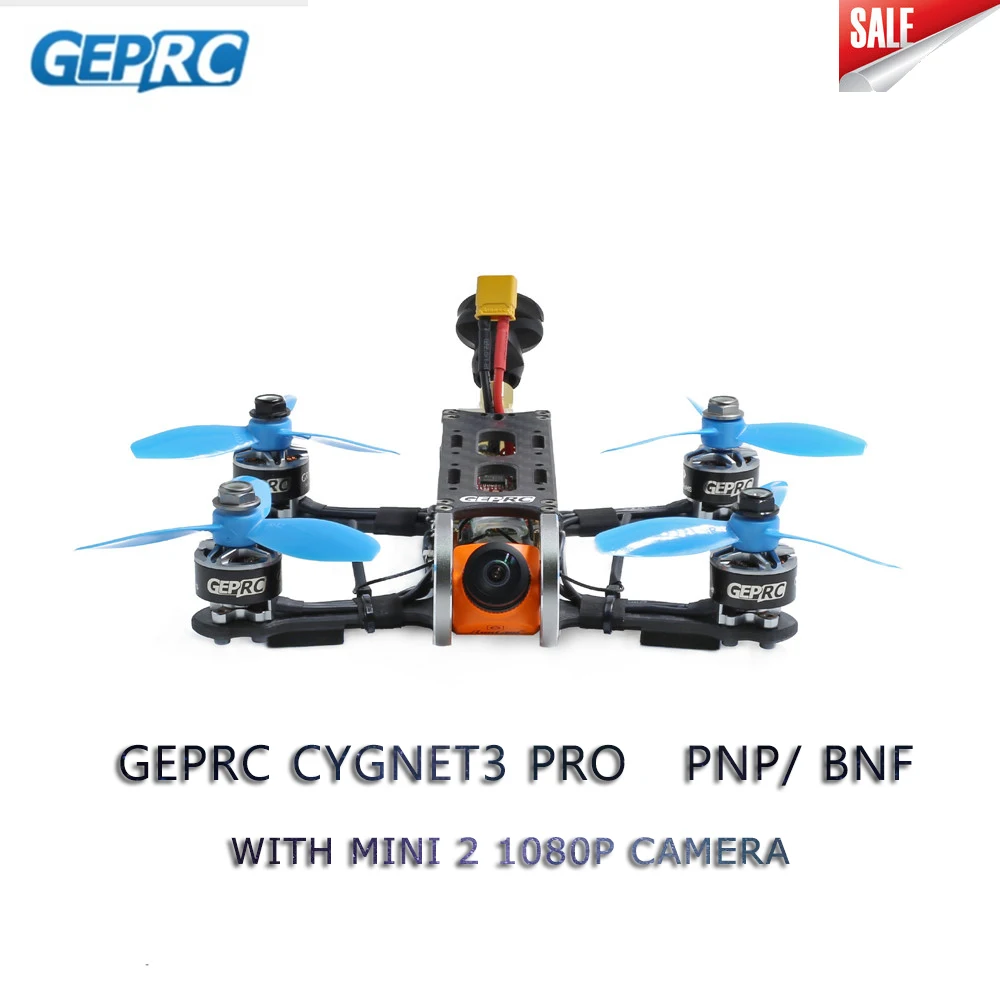 Geprc Cygnet3 Pro 145 мм FPV гоночный Дрон PNP BNF w/стабильный F4 1507 мотор Runcam Сплит Мини 2 1080P