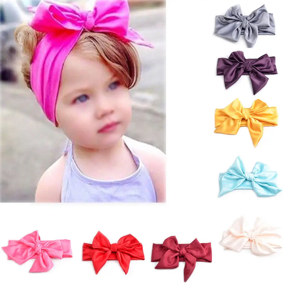 10PCS Baby Girls Cute Hair Accessories Bowknot Hairband Headband Band Princess Party Headwear Lovely | Детская одежда и обувь