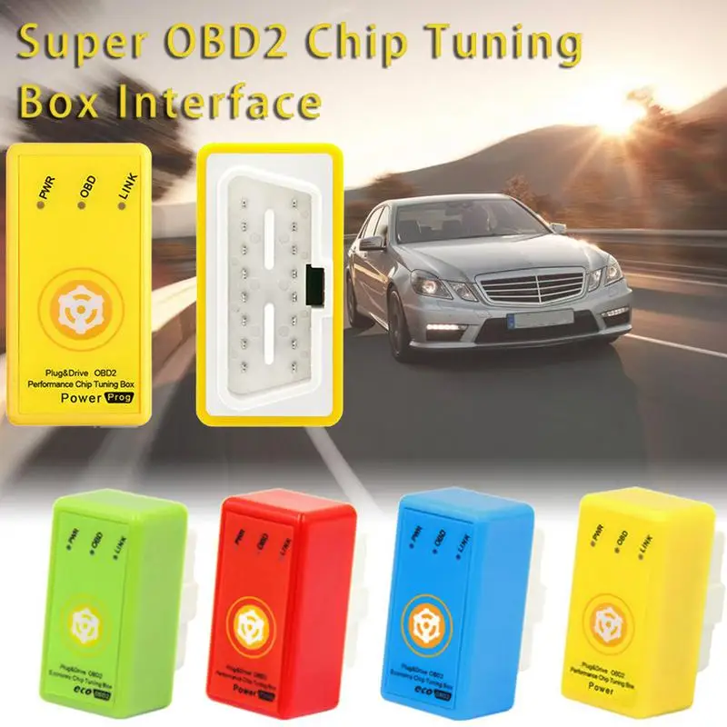 Топливный экономайзер Plug And Drive SuperOBD2 чип производительности Блок Настройки для