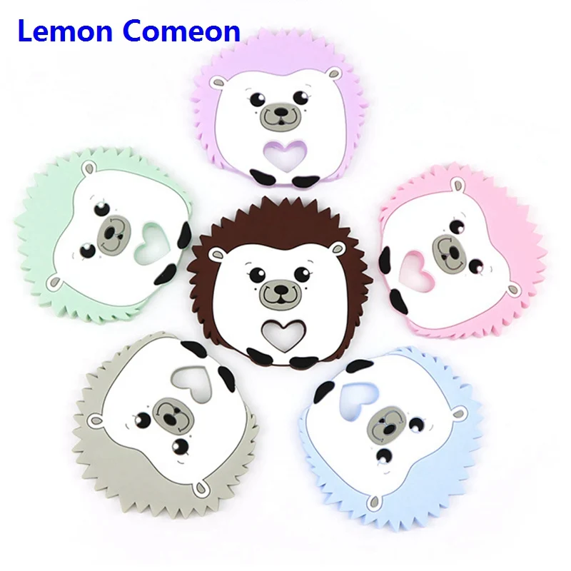 Lemon Comeon 1 шт. Детские Силиконовые Грызуны в виде ежика Жевательные Шарики