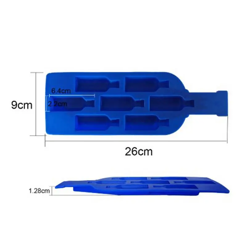 Экологически чистые бутылки 7 сетка силиконовая форма для льда рекламных