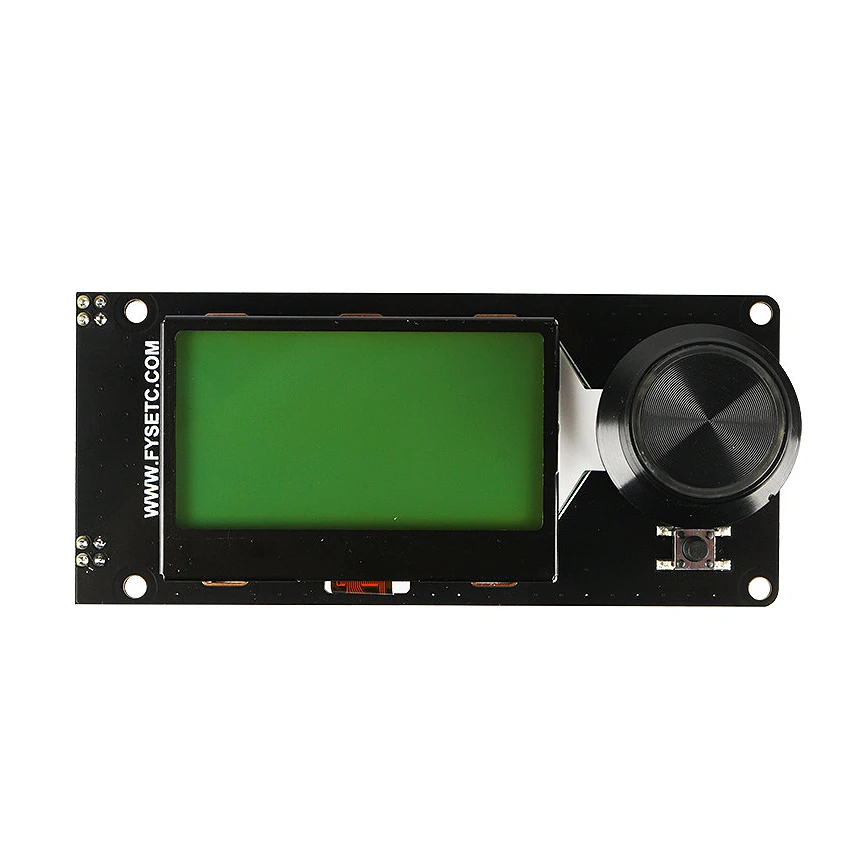 Тип D Mini12864 ЖК-экран мини 12864 смарт-дисплей белый на черном поддержка Marlin Diy с