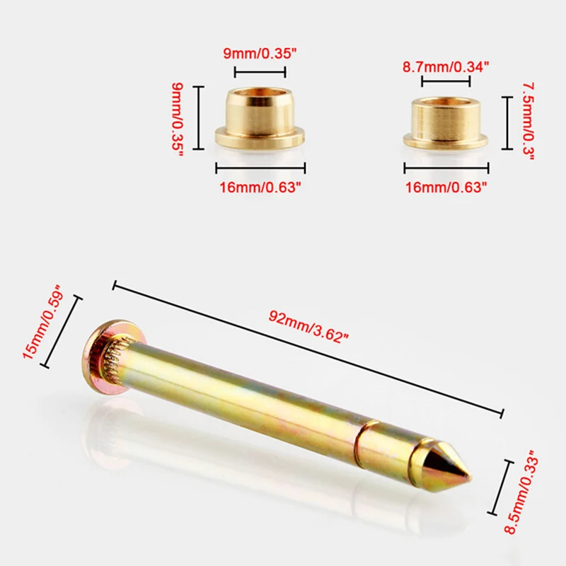 Автомобильный Дверной Железный шарнир шпильки втулка Ремонтный комплект для Ford