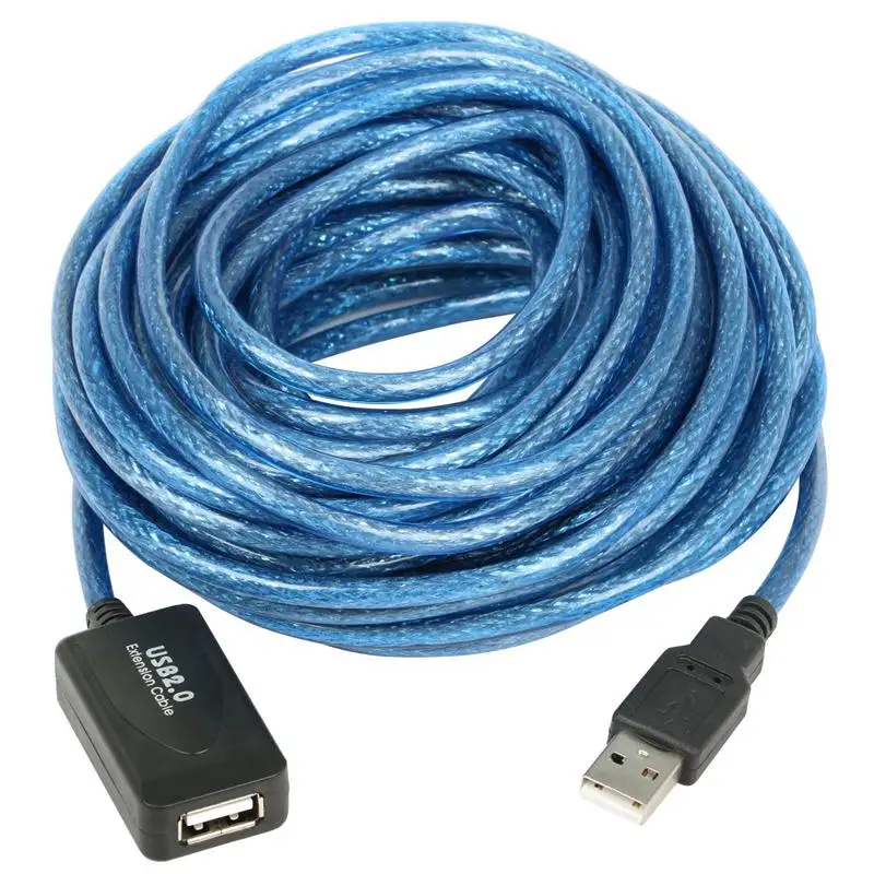 Активный 10m USB удлинитель Ретранслятор высокоскоростной совместимый 2 0 и 1