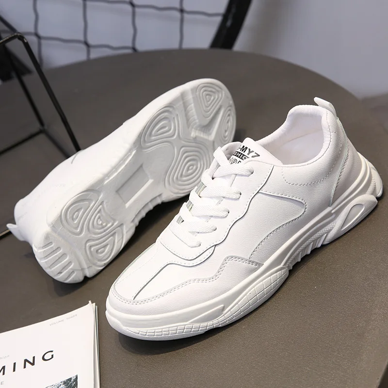 Fooraabo 2019 Shoes Men Sneakers White Black Breathable Zapatillas Man Casual Spring Comfortable Sapatos Masculino | Обувь