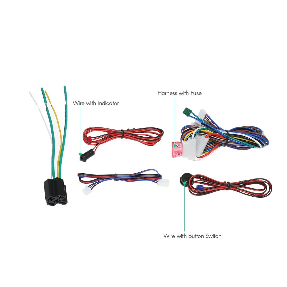 

Universal Car Vehicle Security System Anti-theft System Burglar Alarm Protection 2 Remote Controller