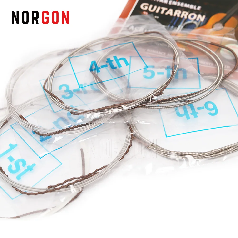

Alice Classical Ensemble Guitarron Guitar Strings 1 Set Guitar Parts and Accessories ACB110