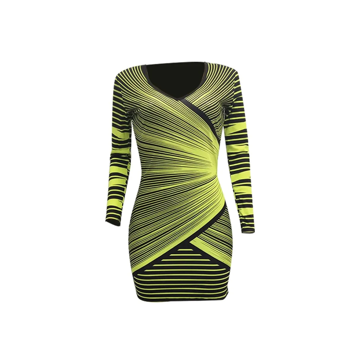 Осень 2018 г. Клубная одежда сексуальная обёрточная бумага Bodycon платье для женщин с