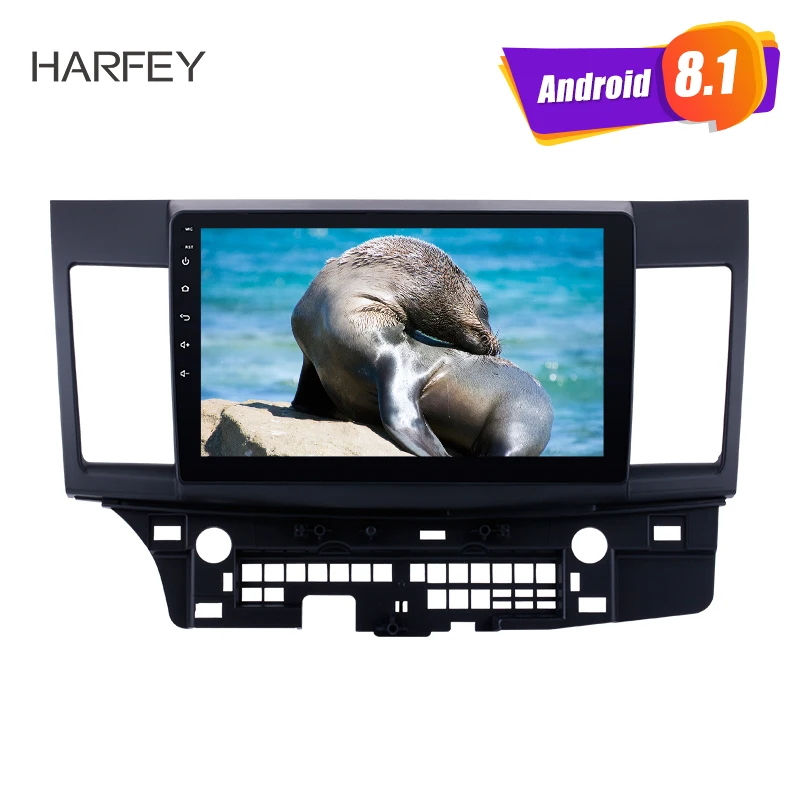 Harfey 10 1 &quotAndroid 9 для 2008-2015 Mitsubishi Lancer-ex Автомобильный мультимедийный плеер HD