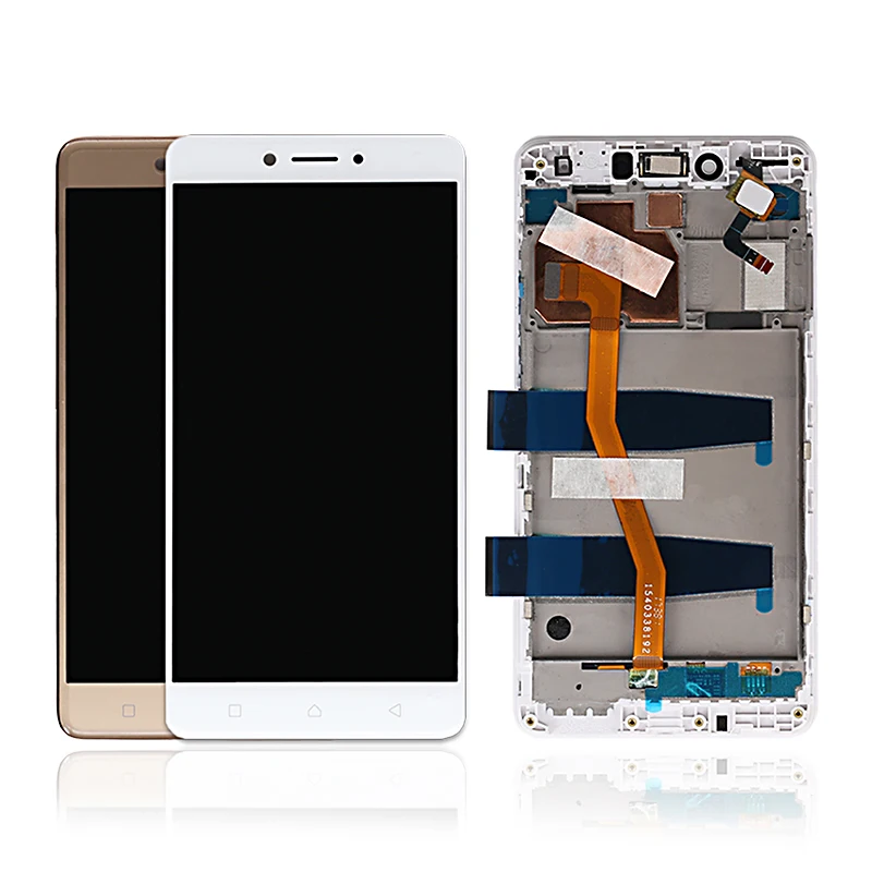 Для lenovo K6 Note K53A48 lcd сенсорный экран дигитайзер + рамка в сборе для датчик дисплея 5