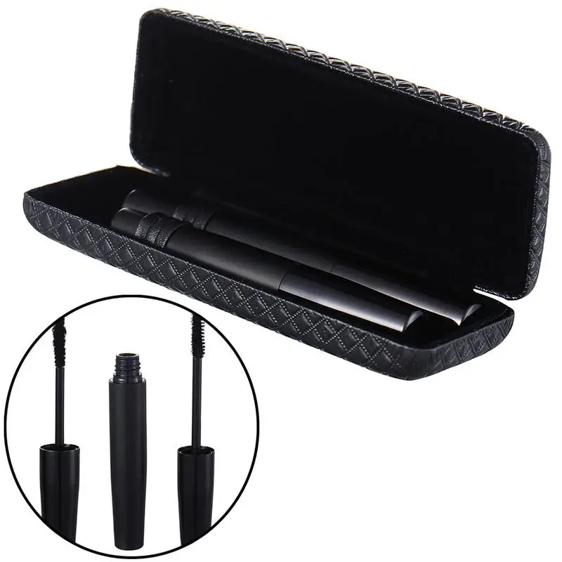 Natural Graft Fiber Thick Mascara- Dropshipping Black 2pcs Lengthening Curling Mascara Makeup Beauty Tools |