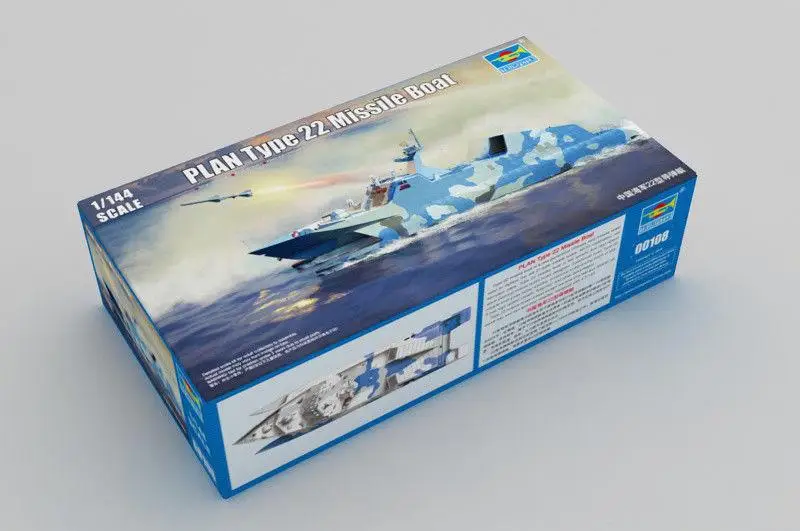 Trumpeter 00108 1/144 PLA военно морской Тип 22 ракета лодка новая|Наборы для сборки моделей| |