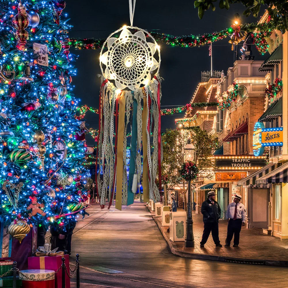 Колокольчики современный стиль ручной работы Ловец снов перья ночник автомобиль