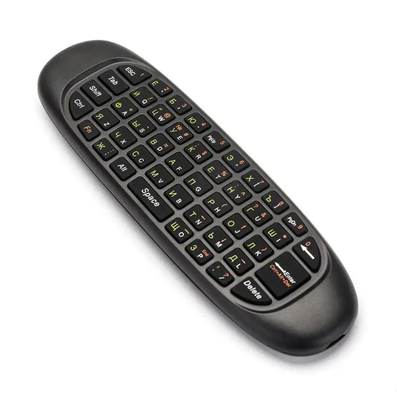 2 4 GHz G64 Fly Air Mouse русская Беспроводная клавиатура Пульт дистанционного управления