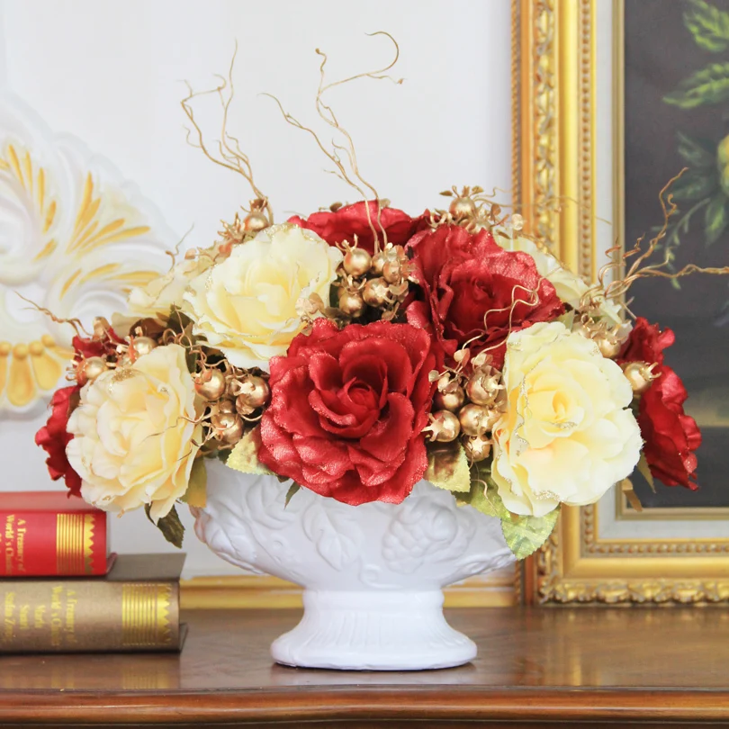 Para Jardim для Cam Vazo Gold Deco дом Jarrones Decorativos современный Декор дома аксессуары