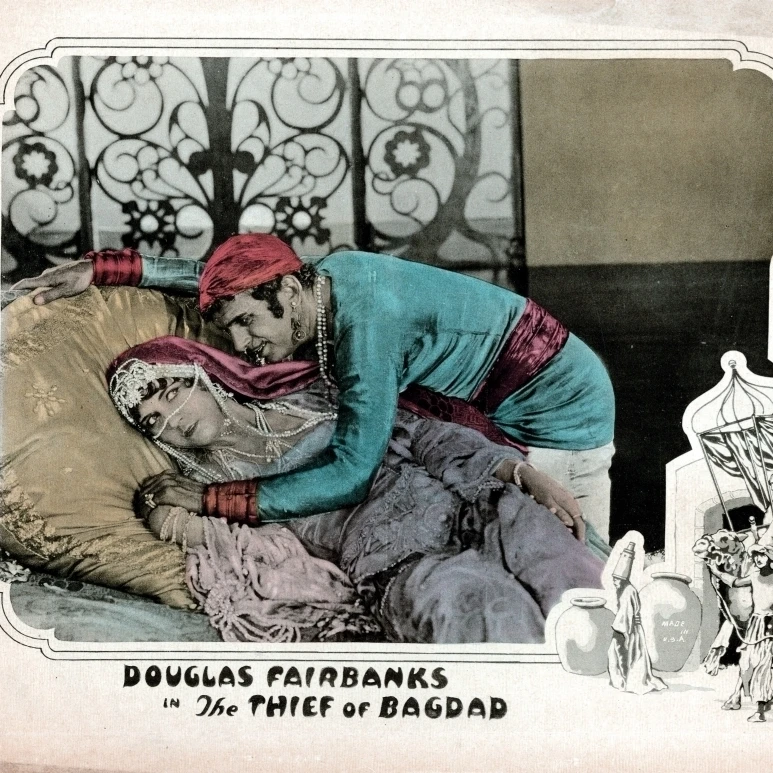 Вор Bagdad Movie Poster Masterprint (28x22) | Дом и сад