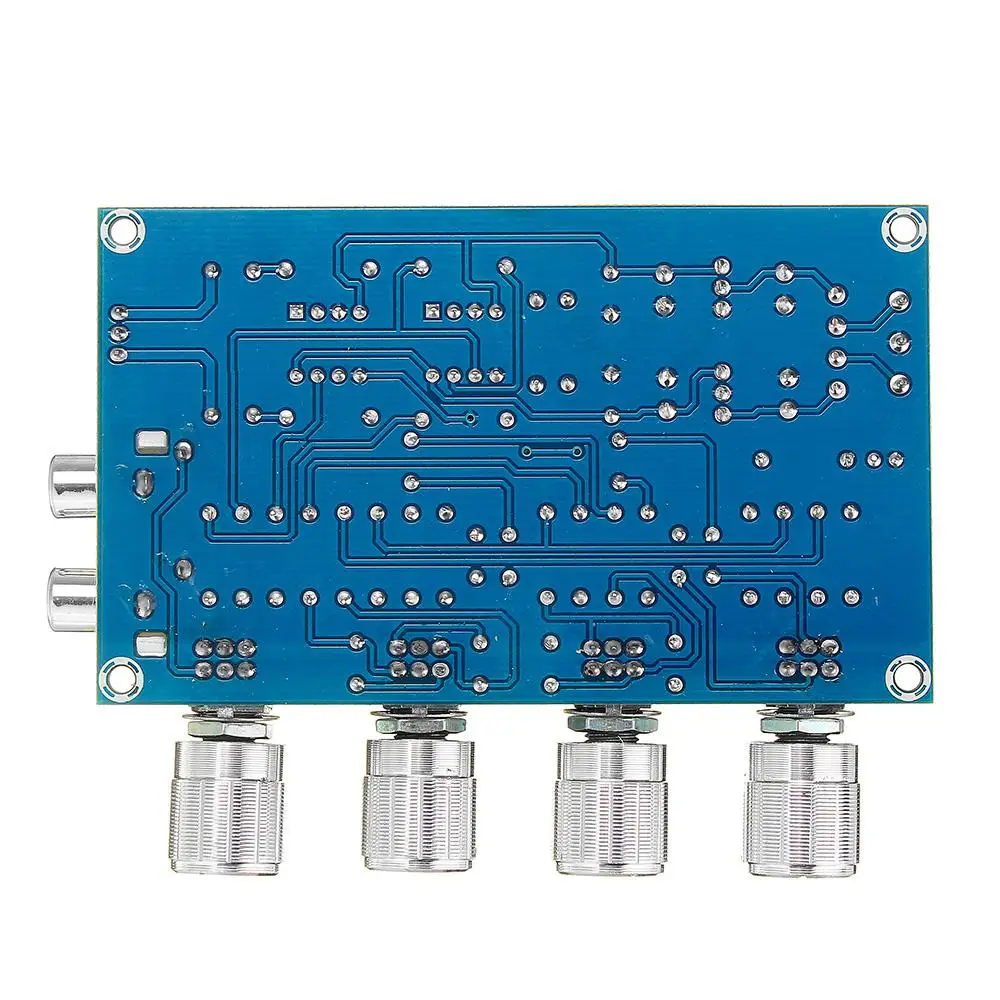 LEORY 1PC NE5532 C2-001 AC 12-24V Power 4 Channel Adjustment Amplifier Tuning Board Preamplifier Chips | Электроника