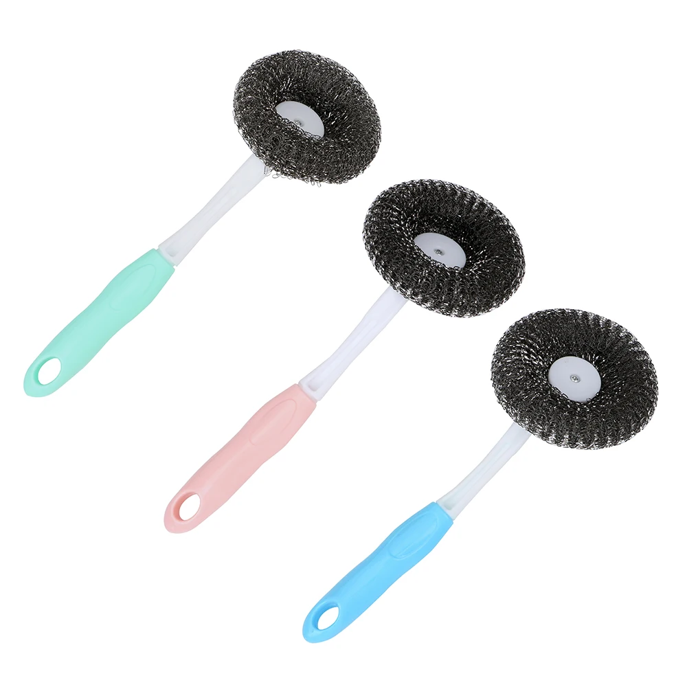 Cleaning Brush Barbecue Tools Kitchen Accessories Strong Decontamination Long handle BBQ Grills Washer Stainless Steel|Щетки для