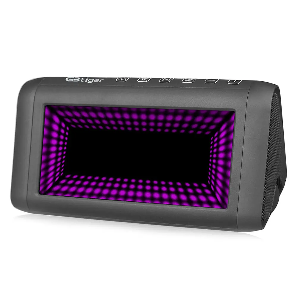 GBTIGER BS 1025 волшебное зеркало HiFi СВЕТОДИОДНЫЙ Красочный свет динамик 3D