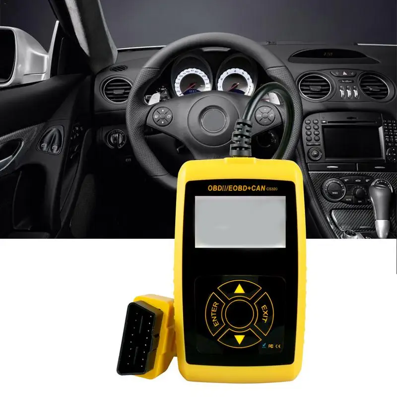 Автоматический диагностический сканер AUTOOL CS320 OBD/EOBD двигателя код ошибки чтения