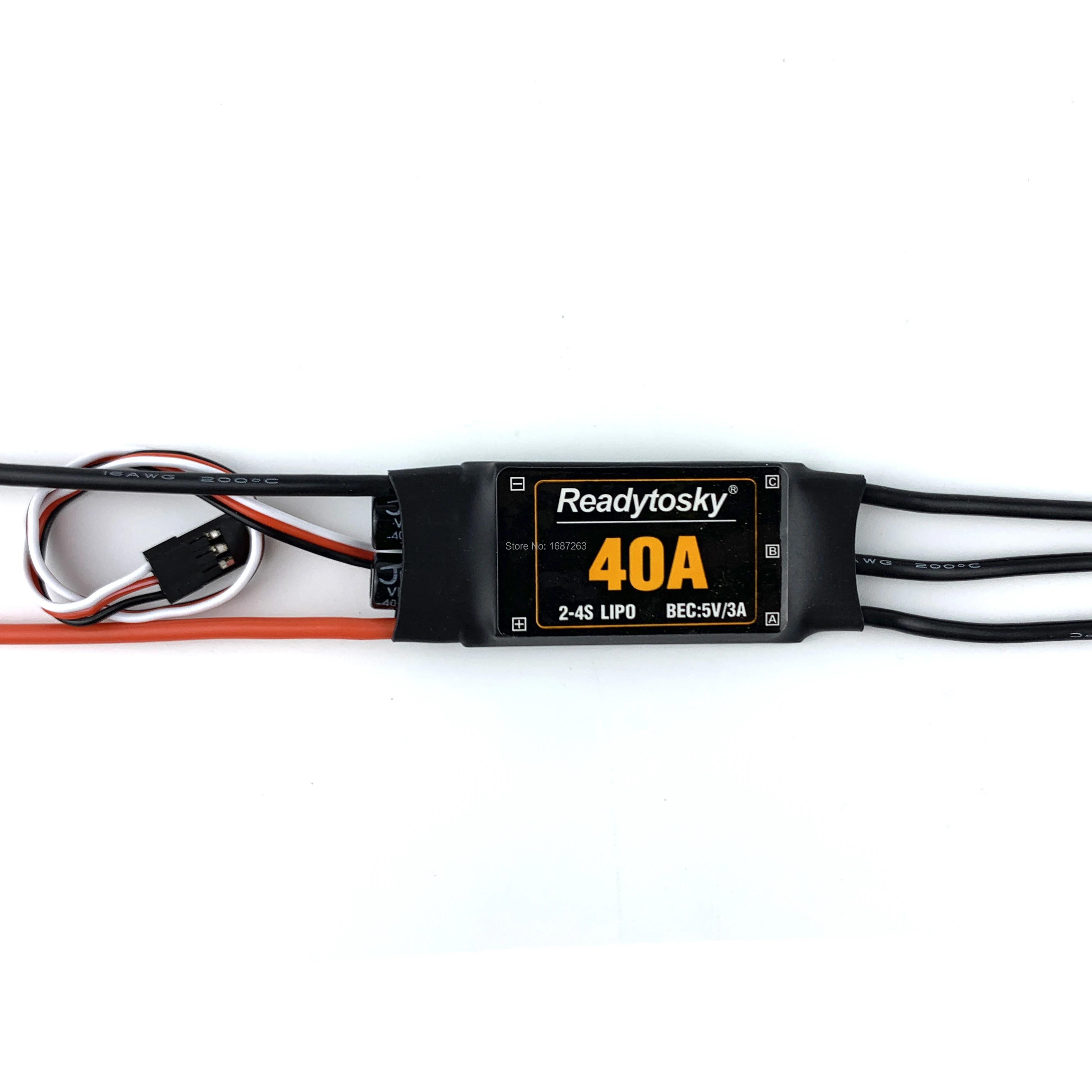 4 шт./лот 40A ESC OPTO 2 4S бесщеточный электронный регулятор скорости для F450 S500 ZD550 RC