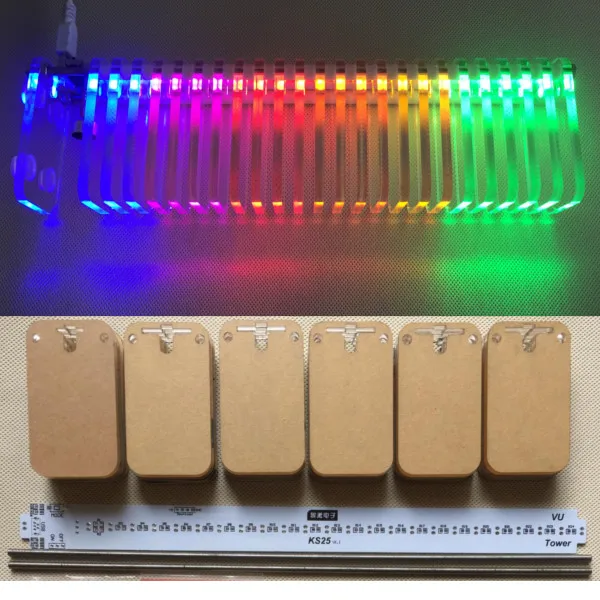 25 шт. светодиодный USB анализатор спектра для музыки шт.|Светодиодные модули| |