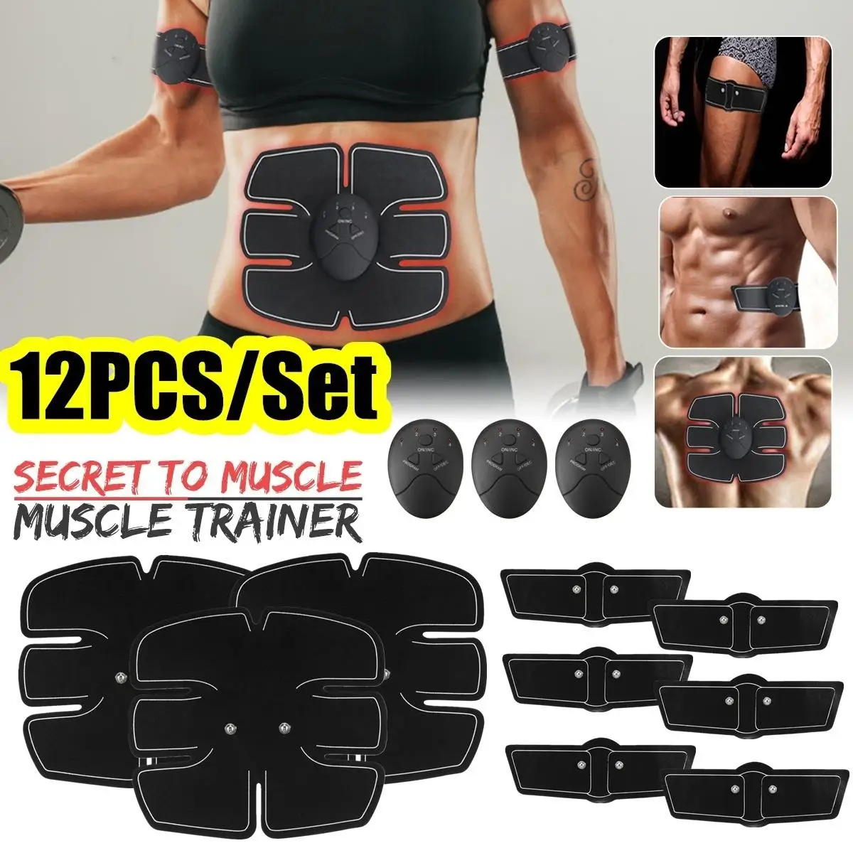 Kifit 3 набора тренажер для мышц форма тела фитнес живот рука набор упражнений
