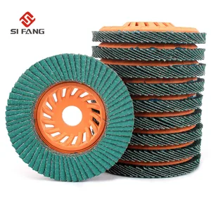 Заслонка для дисков 4 дюйма, 60 Грит, подходит для шлифовки алюминия, металла, циркония, алюминия, 58 дюйма, 10 шт.