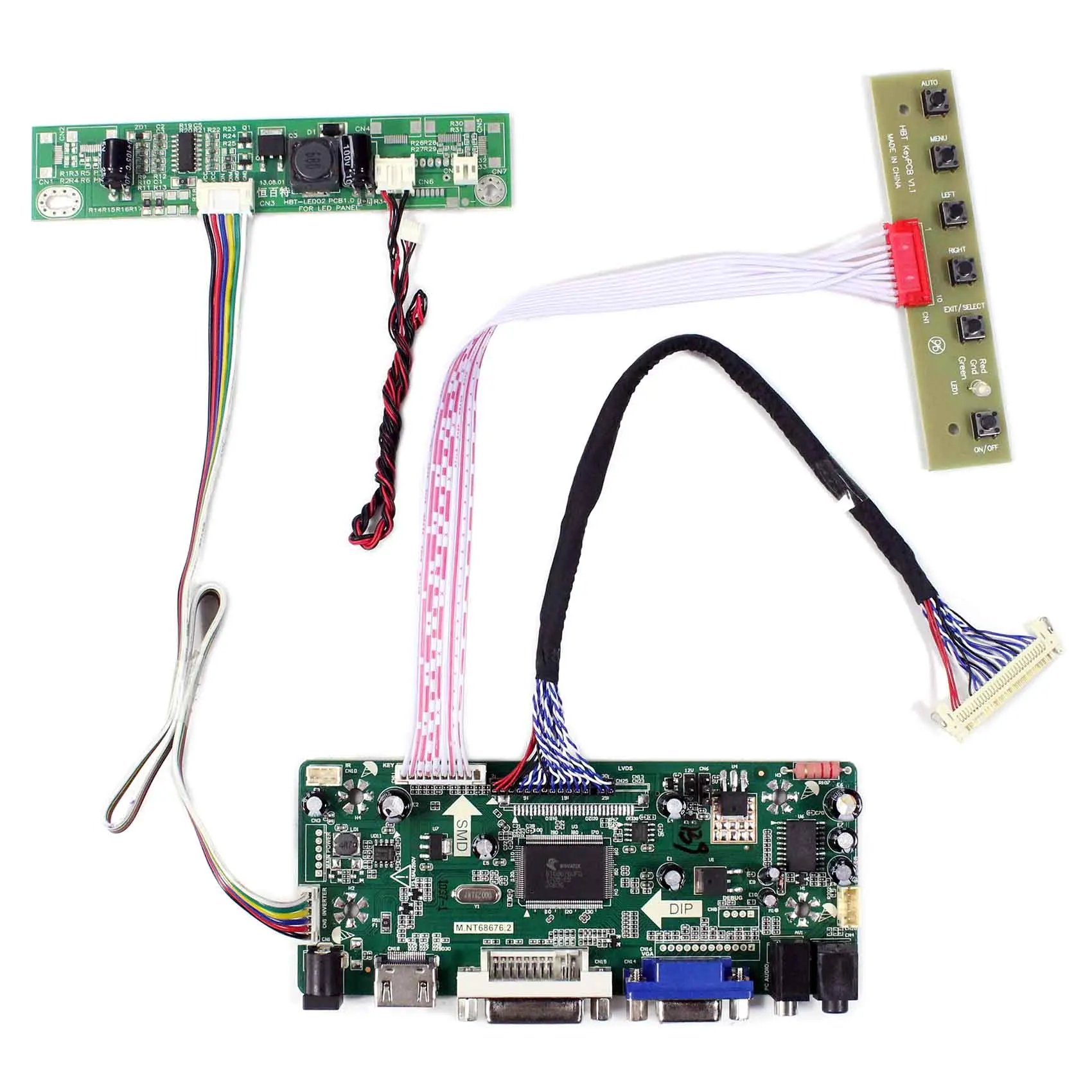 Плата контроллера ЖК дисплея HD MI DVI VGA для 21 5 Дюймов M215HW02 V0 LM215WF3 SLK1 1920x1080 M215HGE L10 23