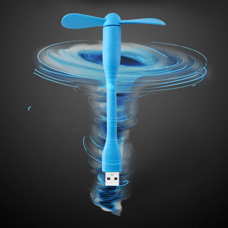 Гибкий мини-вентилятор Type-c / Micro USB для ПК планшетов смартфонов Android | Электроника