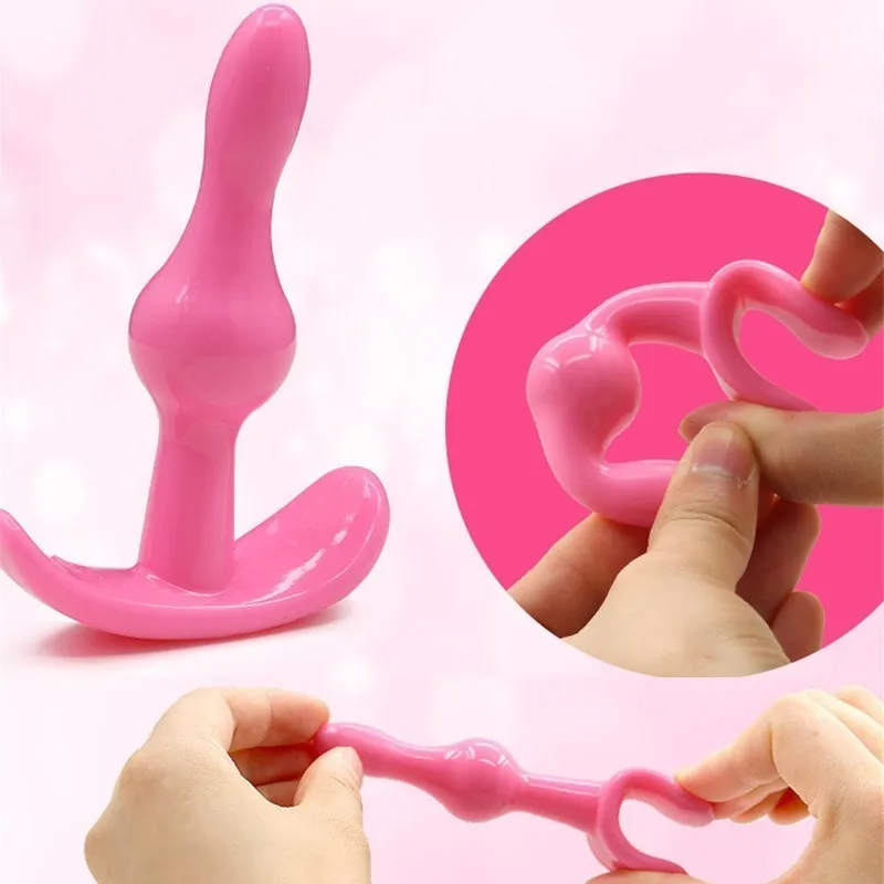 Anal Plug Smooth Touch Soft Silicone Anus Stimulation Backyard Massager Sexy Toys For Women Men Masturbation Adult Sex Product |