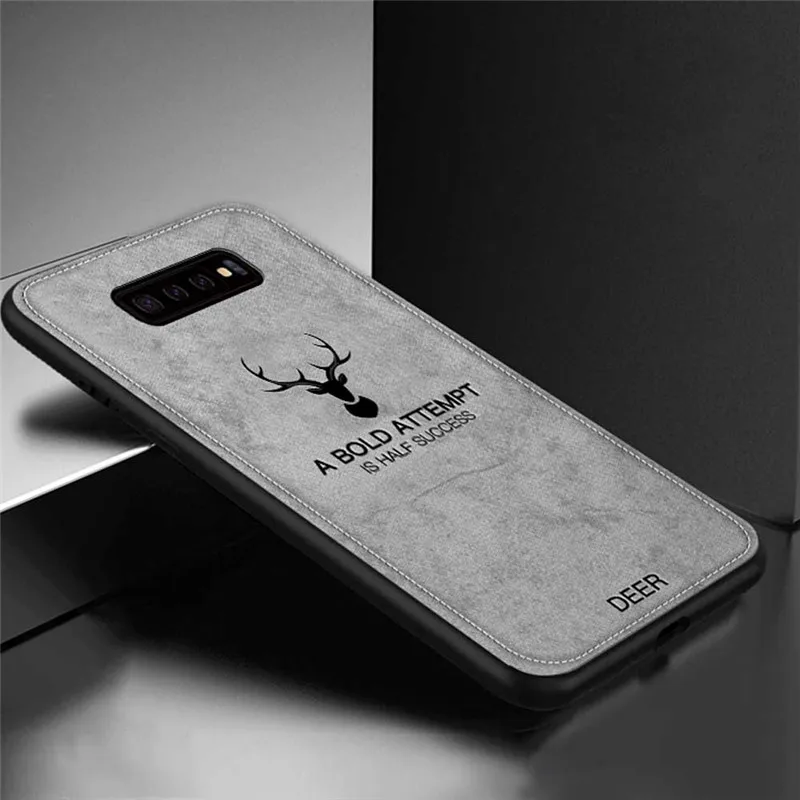 LEORY противоударный чехол для телефона задняя крышка тканевый защитный Samsung Galaxy