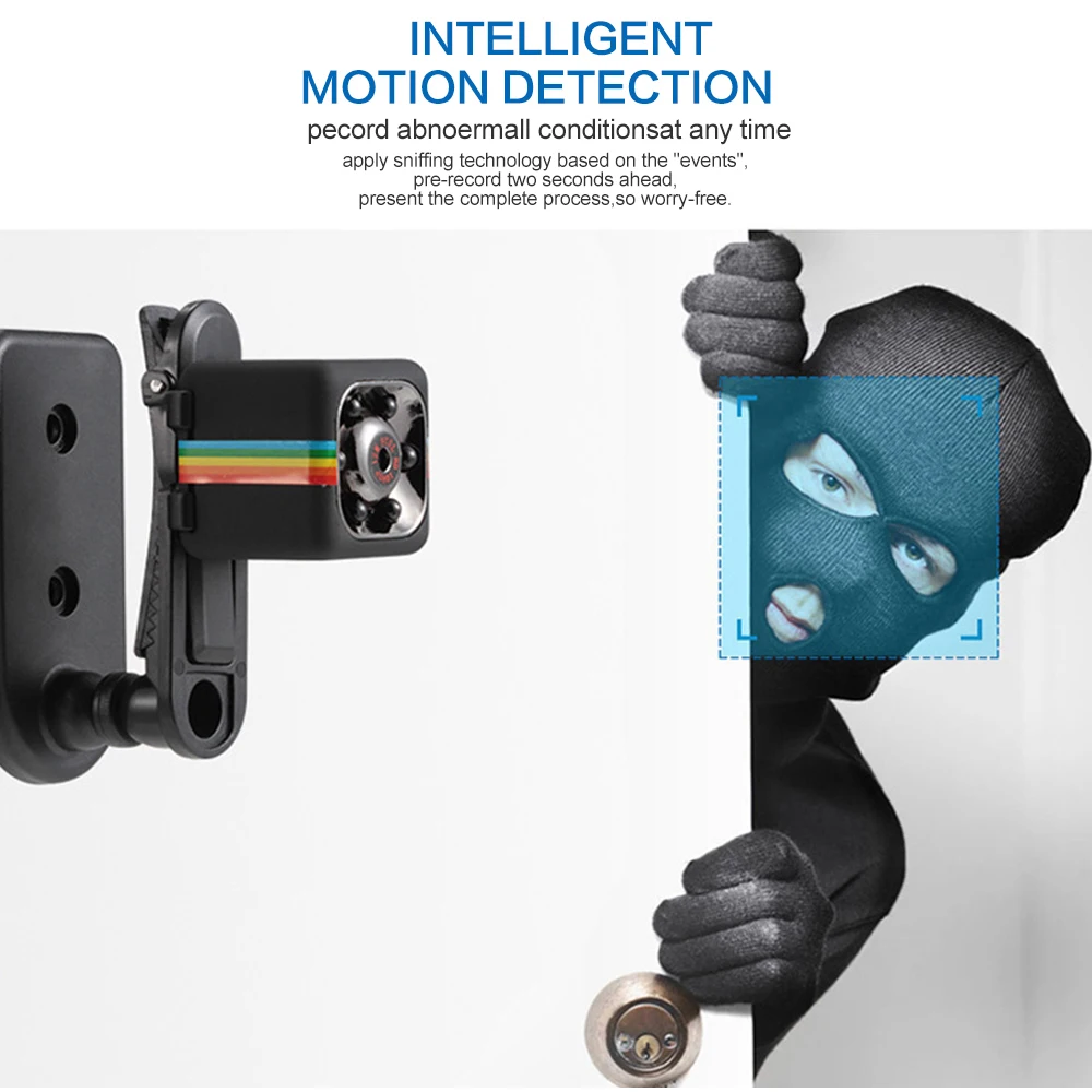 Супер Мини Камера Полный HD 1080P Сенсор Портативный Домашний Камкордер Внешний Маленький камера Ночное видение Обнаружение движения Скрытая.