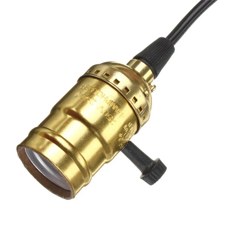 CLAITE 40 60 Вт E27 винтажный Ретро держатель лампы edison подвесной светильник адаптер