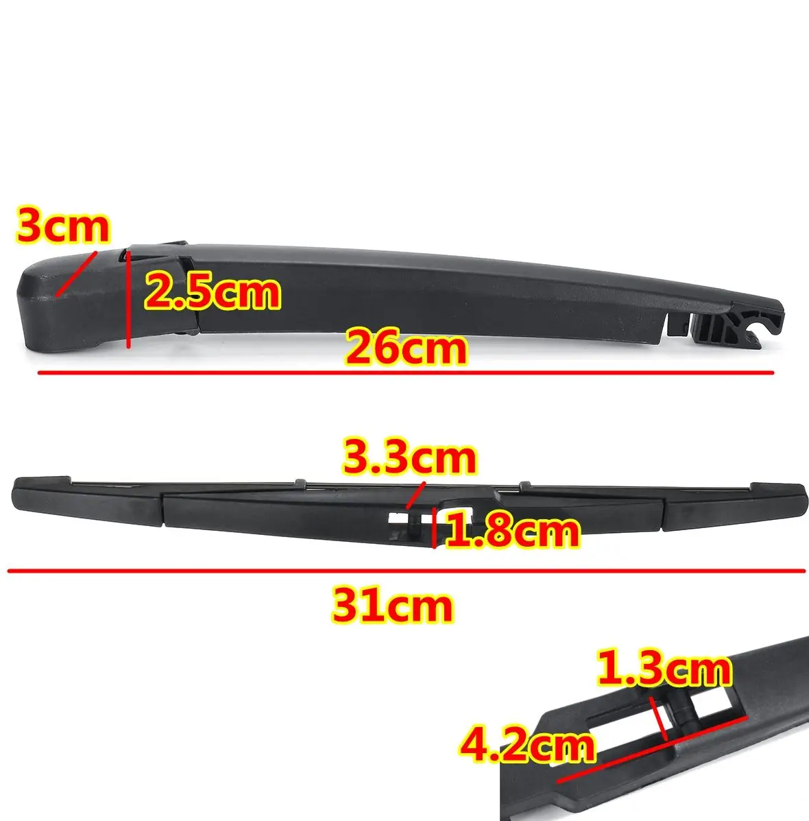 Стеклоочиститель и рычаг стеклоочистителя для Vauxhall / Opel Astra J 2009 2011 2012 2013 2014 2015 2