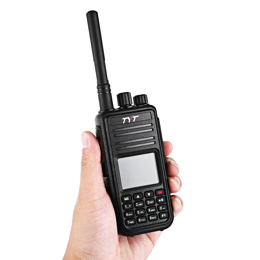 TYT MD 380 VHF портативная рация цифровой трансивер 136 174 МГц Поддержка 1000 канала