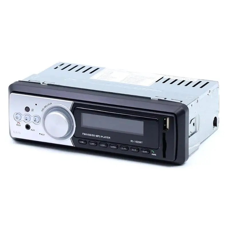 1020BT ЖК дисплей Bluetooth стерео головное устройство AUX аудио MP3 плеер автомобилей 1 Din в