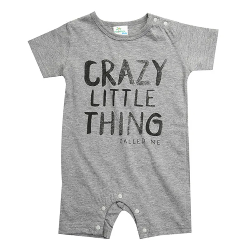 Kapas Bayi Bayi Bayi Anak Perempuan Anak Laki-laki Bodysuit Jumpsuit Pakaian Pakaian Baju Bayi Pakaian 2019 Musim Panas Fashion O-Leher