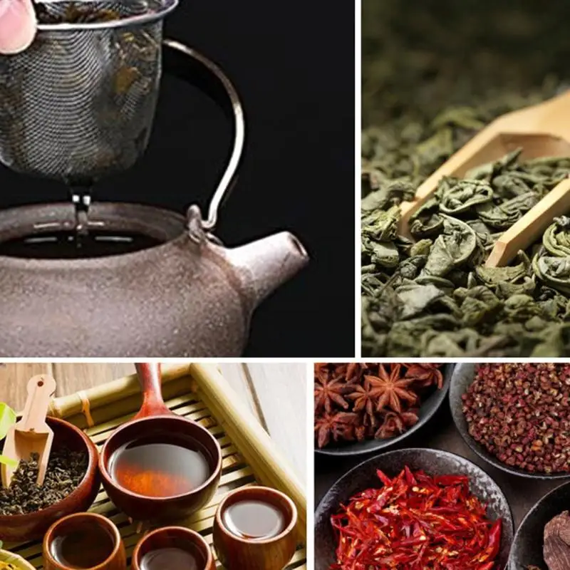 Reusable Stainless Steel Tea Strainer Locking Spice Rectangular Mesh Filter | Дом и сад