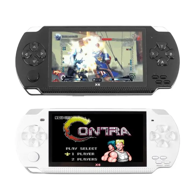 X6 4.3 inch Video Game Console Handheld 8G Memory Machine Player | Электроника