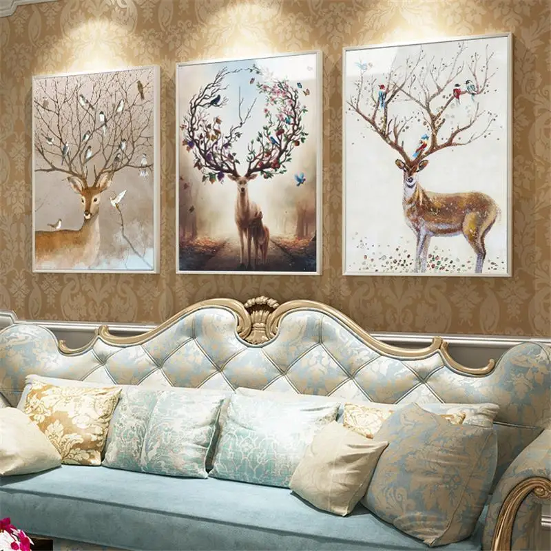 Картина Decorativo Para El винтажный абстрактный ламинас сравнению куадро стены