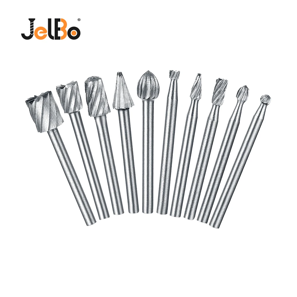 JelBo 10 шт. мини сверло с отверстием пила инструмент для резьбы нож