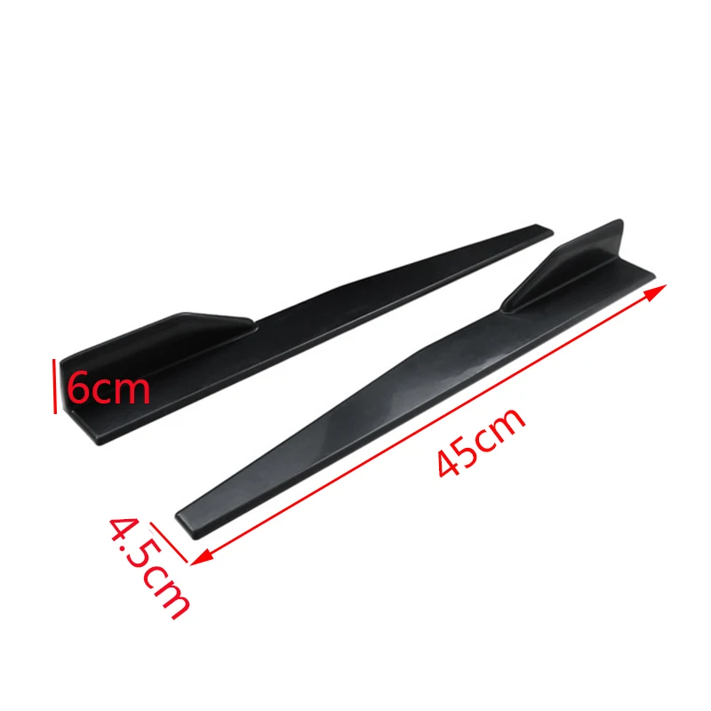 Car universal small side skirts heighten thickened reinforced blade skirt flank | Автомобили и мотоциклы