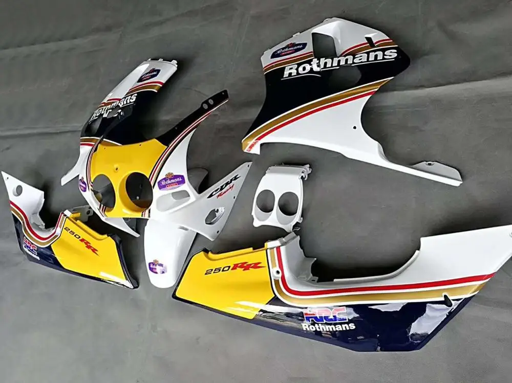 CBR250RR MC19 обтекатель обтекателя комплект Cowling крышка боковая панель Mudguard Rothmans