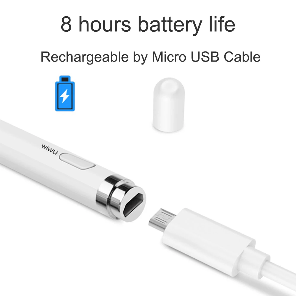 Стилус для сенсорного экрана WIWU Pencil Tchnology стилус Apple iPad Pro система ios и Android|Стилусы