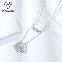 viennois trendy rhinestone music crystal choker necklace for women korean style necklace fashion jewelry