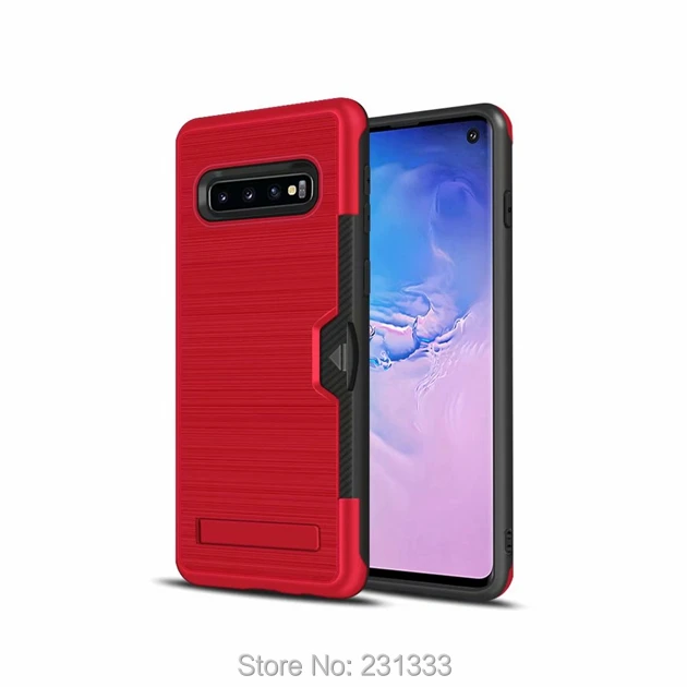 Гибридный защитный чехол C ku из ТПУ для Samsung Galaxy S10 Plus S9 S8 NOTE 9 8 ударопрочный с